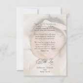 Photo de présentation Bébé Or Luxe Merci (Dos)