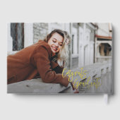 Photo de remise de diplôme écriture Eucalyptus (Verso)