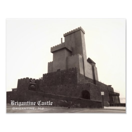 Photo de reproduction du château de Brigantine (Devant)