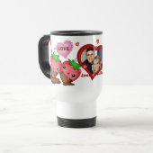 Photo de Saint-Valentin et tasse faites sur (Devant gauche)