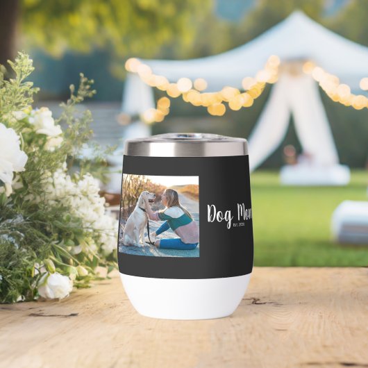 Photo de script de maman de chien établie (Mariage (pivoté))