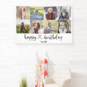 Photo de script du coeur Bannière d'anniversaire h (Insitu)
