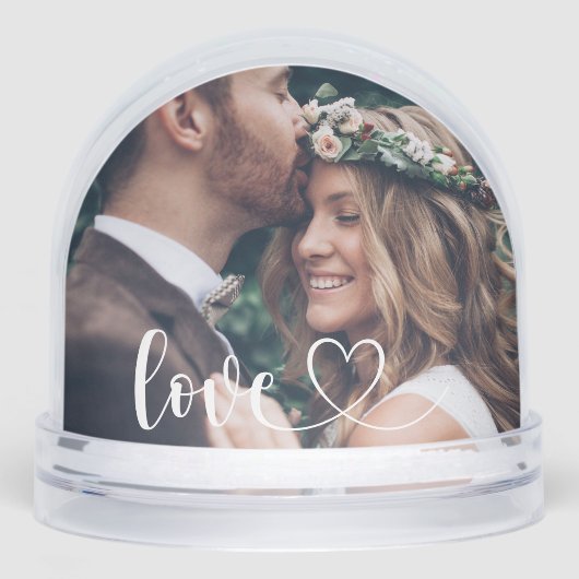 Photo de script moderne simple d'amour (Avant)