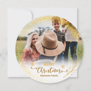Photo de superposition Joyeux Noël Carte de vacanc