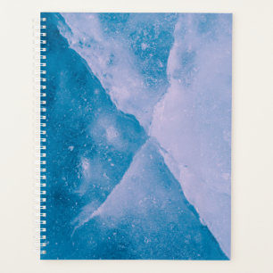 Photo de surface de glace de l'art Abstrait