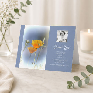 Photo de Sympathy Merci California Poppies