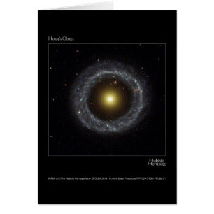 Photo de télescope de Hubble de l'objet de Hoag