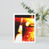 Photo de tennis sur carte postale (Debout devant)