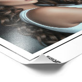 Photo de tête d'acteur à la limite 8x10 | Code QR (Coin)