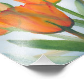 Photo de Tulipes orange (Coin)