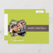 PHOTO DE VACANCES CARTE POSTALE :: bande décorativ (Devant / Derrière)