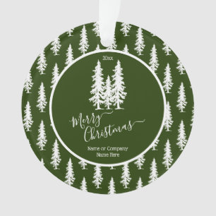 Photo de vacances de Noël d'arbres du vert