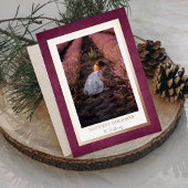 Photo de vacances encadrée à l'huile