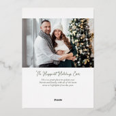 Photo de vacances encadrée à l'huile (Verso)