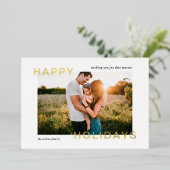 Photo de vacances joyeuses minimaliste moderne  (Debout devant)