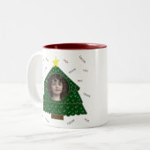 Photo de vacances personnalisée Mug (Devant gauche)