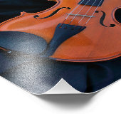 Photo de violon en gros plan (Coin)