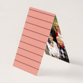 Photo de vœux de vacances tendance pour la famille (Front)