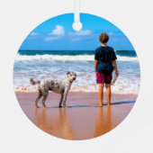 Photo de votre animal de compagnie Ornements de No (Verso)