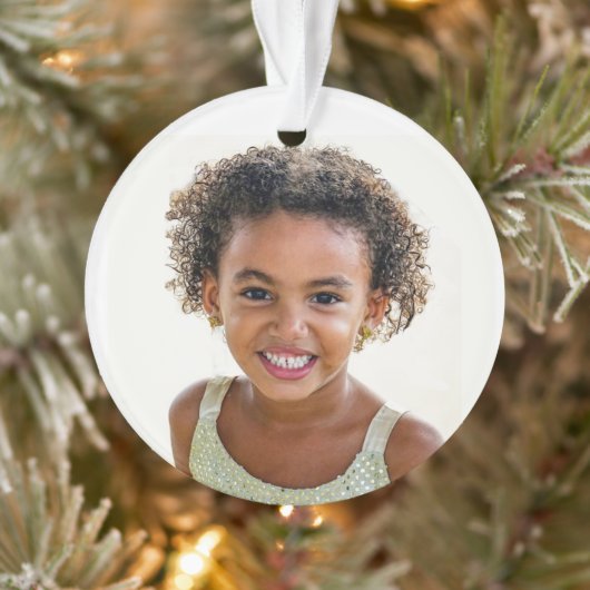 Photo de votre mignonne enfant Cadeau de grand-par (Arbre)