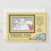 Photo d'éléphant Merci (Devant)