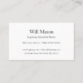 Photo des lumières de plafond modernes - Carte de (Dos)