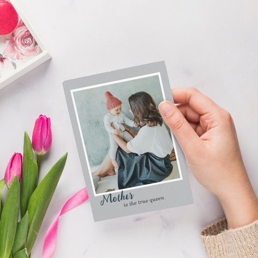 Photo design moderne et élégant Carte de vacances