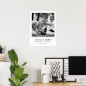 Photo & détails sur mesure Poster style musée (Bureau à domicile)