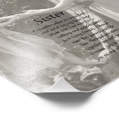 Photo Deux Petites Filles Soeur Merci Imprimer (Coin)