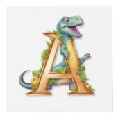 Photo Dino Alphabet Adventure Cube : A, B, C, D, E (Devant)