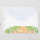 Photo Dinosaur invitation anniversaire Petit dino (Dos)