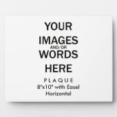 Photo Do It Yourself - Plaque 8x10 with Easel (Devant)