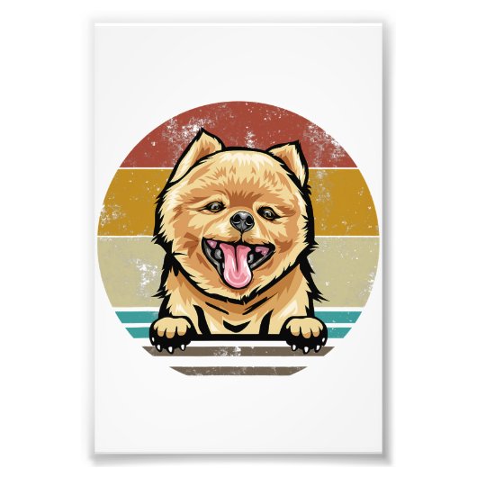 Photo Dog Premium Satin Papier photo Élargissement (Devant)