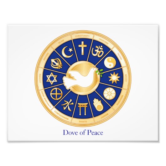 Photo Dove of Peace Imprimer Horizontal (Devant)
