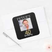 Photo du 40e anniversaire Favoriser les Étiquettes (Enveloppe)