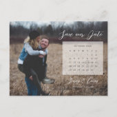 Photo du calendrier Enregistrer la date Invitation (Devant)