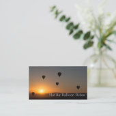 Photo du Carte de visite Hot Air Balloon Rides (Debout devant)