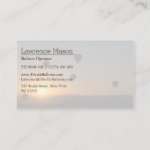 Photo du Carte de visite Hot Air Balloon Rides (Dos)