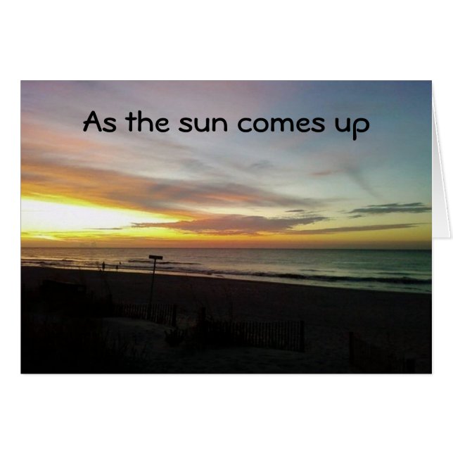 PHOTO DU LEVER-TANDIS QUE LE SOLEIL ME VIENT DANS  (Devant horizontal)