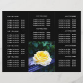 Photo du logo d'entreprise moderne triple Brochure (Dos)