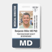 Photo du logo du badge d'identification du médecin (Avant)
