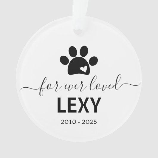 Photo du mémorial du chien de chat dos (devant)