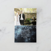 Photo du Merci Mariage Star Struck Watercolor (Intérieur)