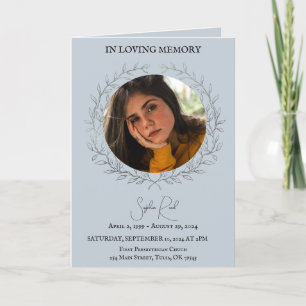 Photo du programme funéraire dans la couronne circ