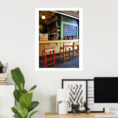 Photo du Quartier Français"Café Cajun" Poster (Bureau à domicile)