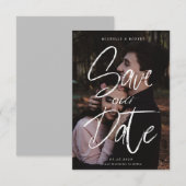 photo du script de brosse Enregistrer la carte de  (Devant / Derrière)