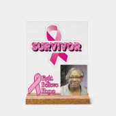 Photo du survivant du cancer du sein (Recto)