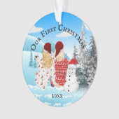 photo d'un couple de lesbiennes du Caucase (devant)