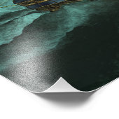 Photo d'une mer sauvage et orageuse (Coin)