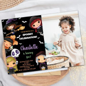 Photo Éffrayant Dolls Halloween Invitations d'anni